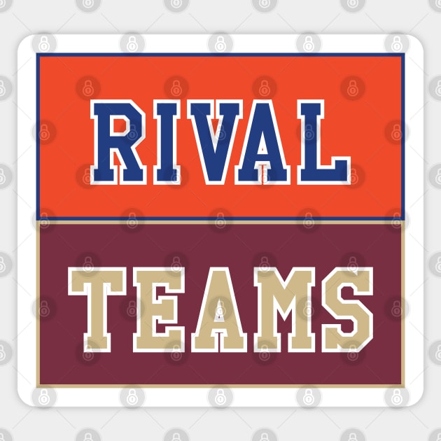 Rival Teams | Florida vs Florida State Sticker by Rad Love